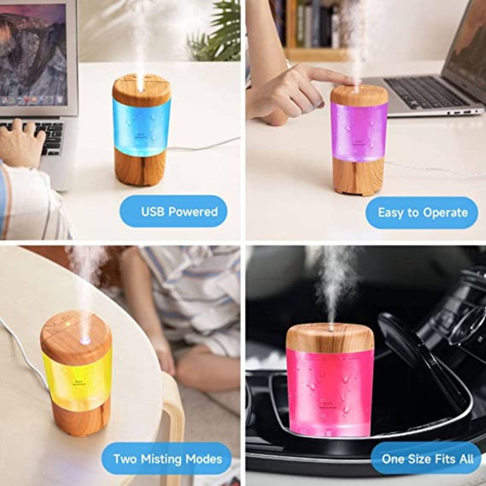 One Fire Car Diffuser Mini Humidifier,Portable Humidifiers Small Car Humidifier - Picture 6 of 6